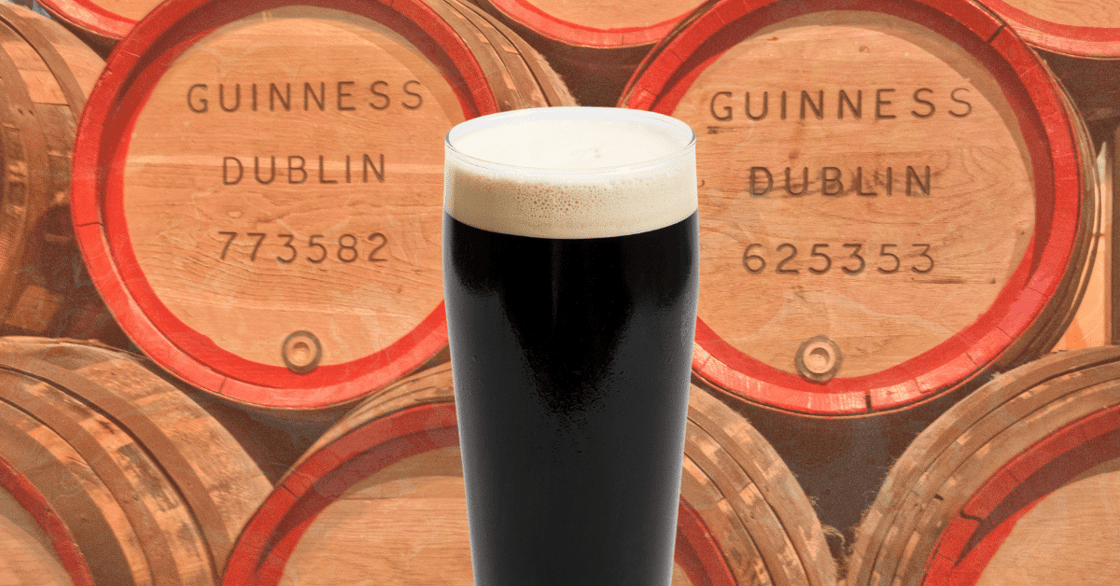 A pint of Guinness