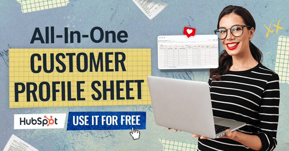 All-In-One Customer Profile Sheet