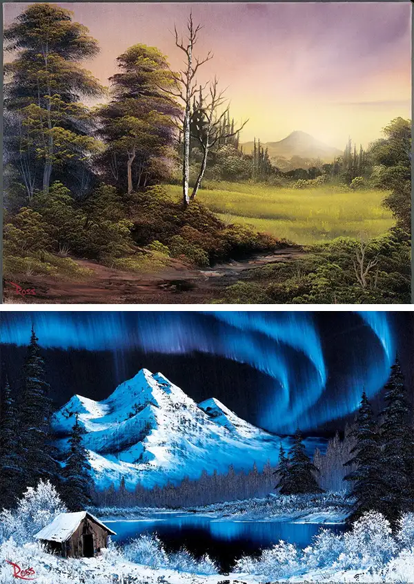 Bob_Ross_paintings