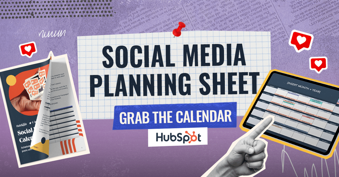 Social Media Content Calendar Template