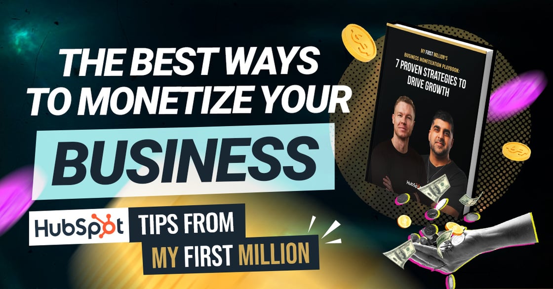 Text: The best ways to monetize your business