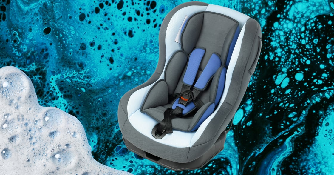 A child's carseat